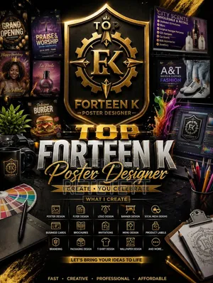 Professional Poster Design & Graphic Design - Forteen K - Kampala