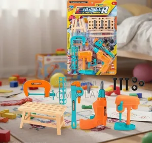 Children's Plastic Construction and Toy Tool Set
