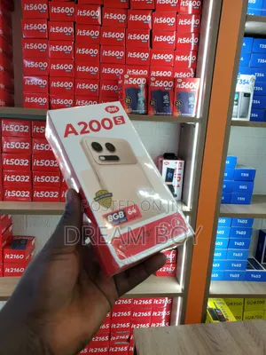 New Itel A200+ 64 GB Gold