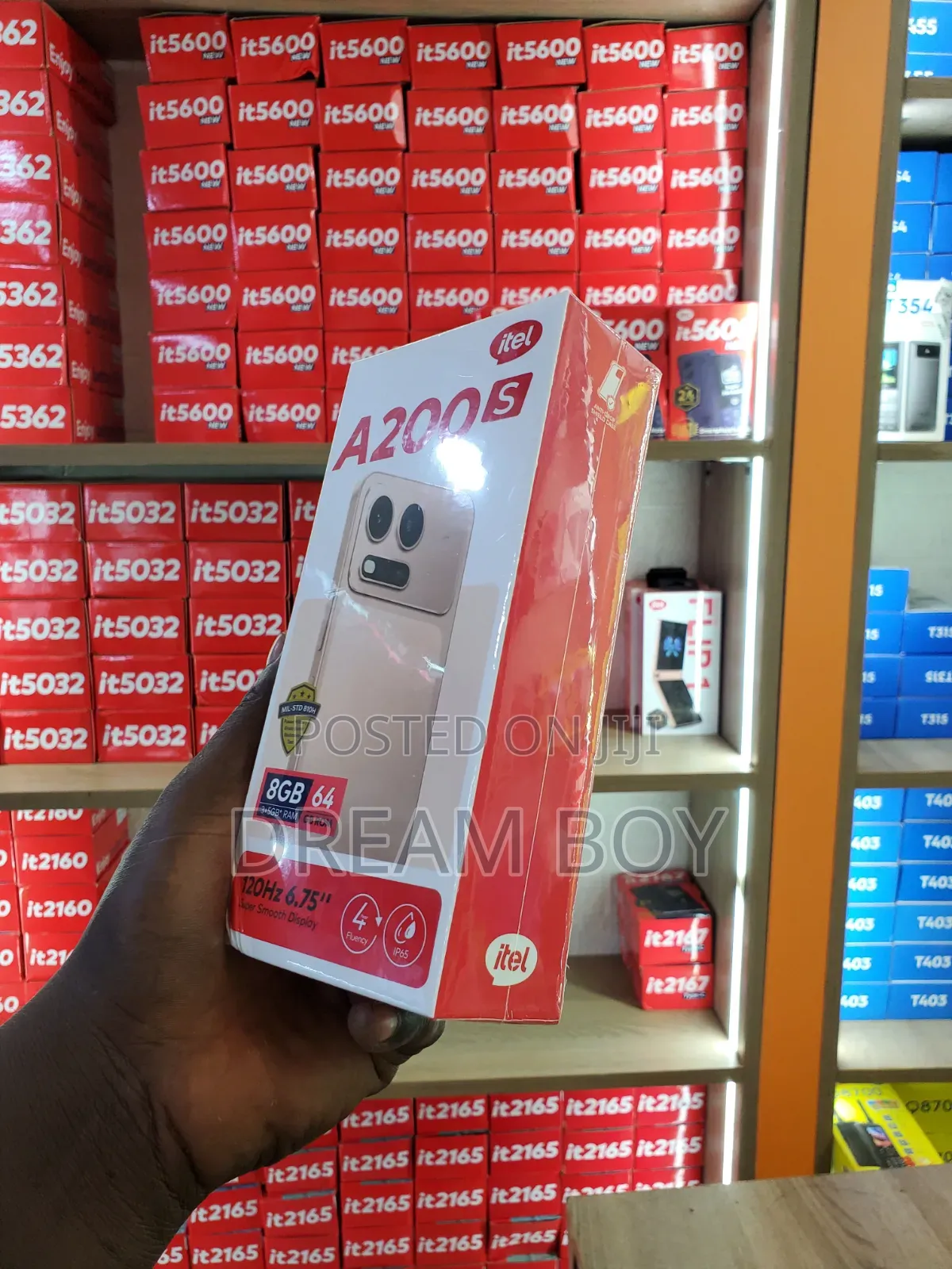 New Itel A200+ 64 GB Gold