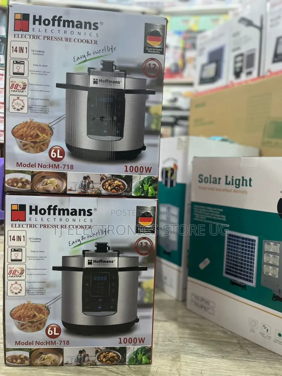 Hoffmans 6L Pressure Cooker (With Streamer Fryer Basket) -