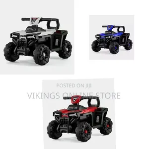Kids' Electric Ride-on ATV Quad Bike a Rechargeable Battery and Chunky