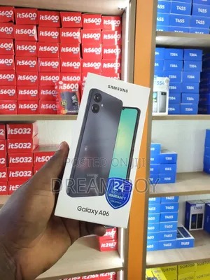 New Samsung Galaxy A06 64 GB Black