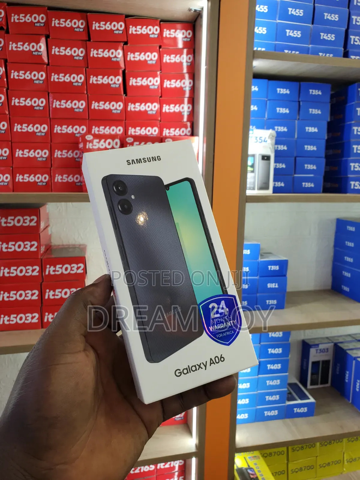 New Samsung Galaxy A06 64 GB Black