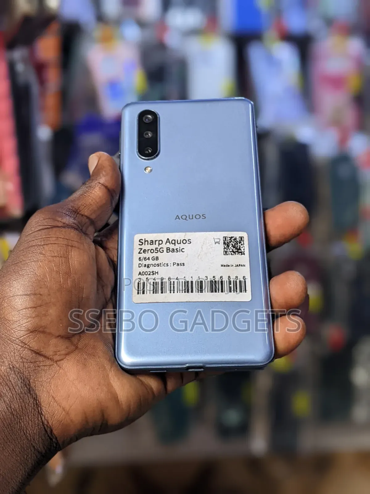 Sharp Aquos Zero 5G Basic 64 GB Blue