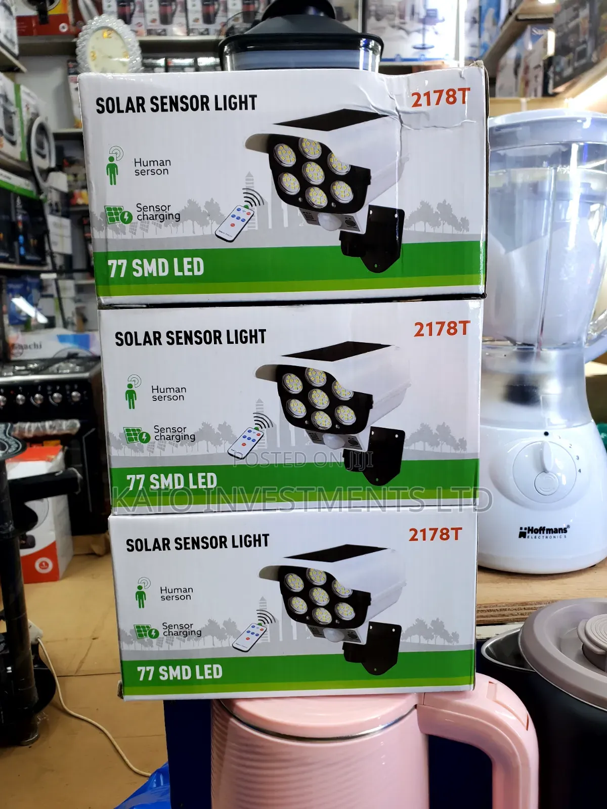 2178T Solar Sensor Light With 77 SMD LEDs