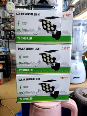 2178T Solar Sensor Light With 77 SMD LEDs