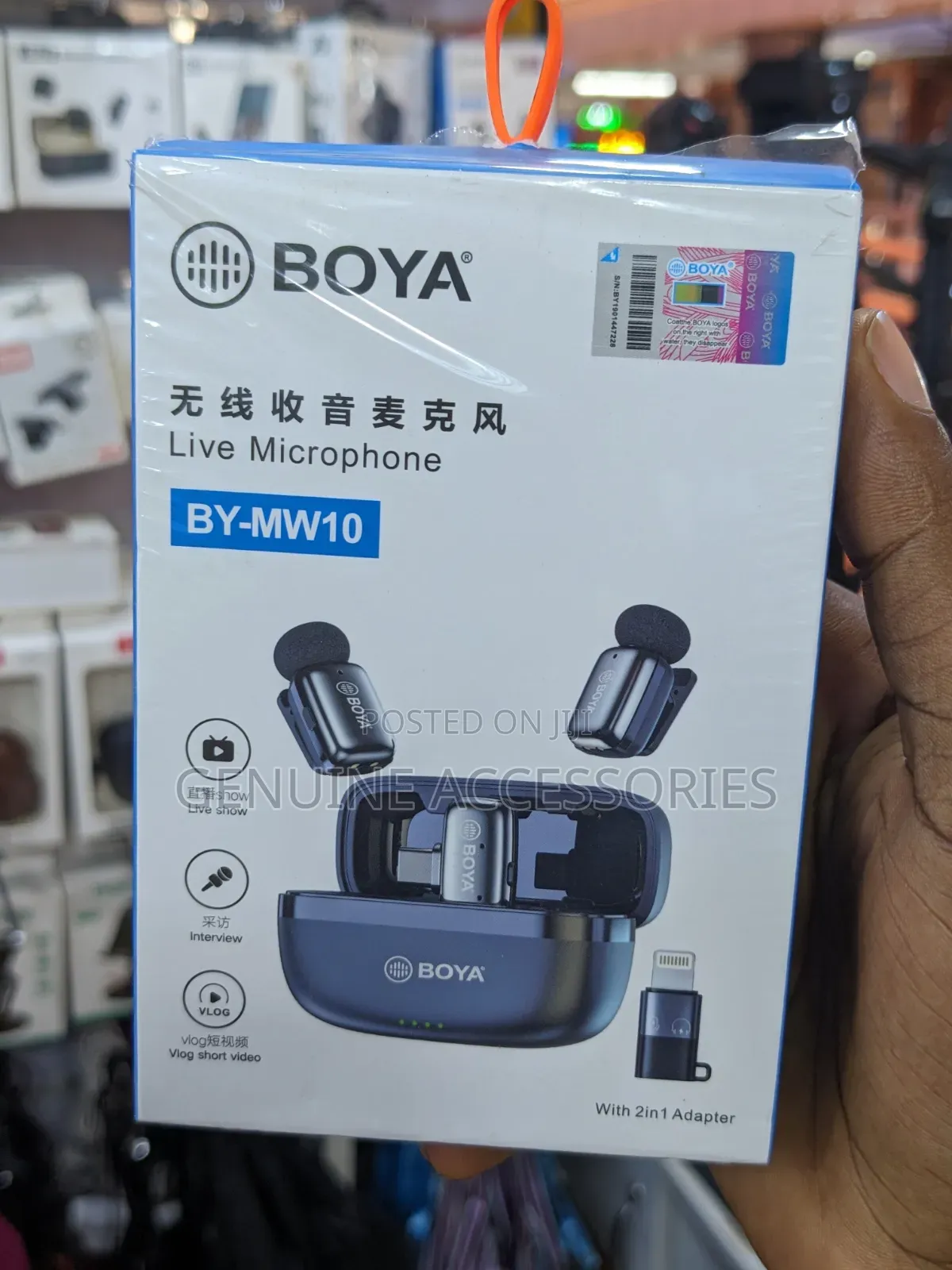 BOYA BY-MW10 Isa Compact, Dual Wireless Microphone System