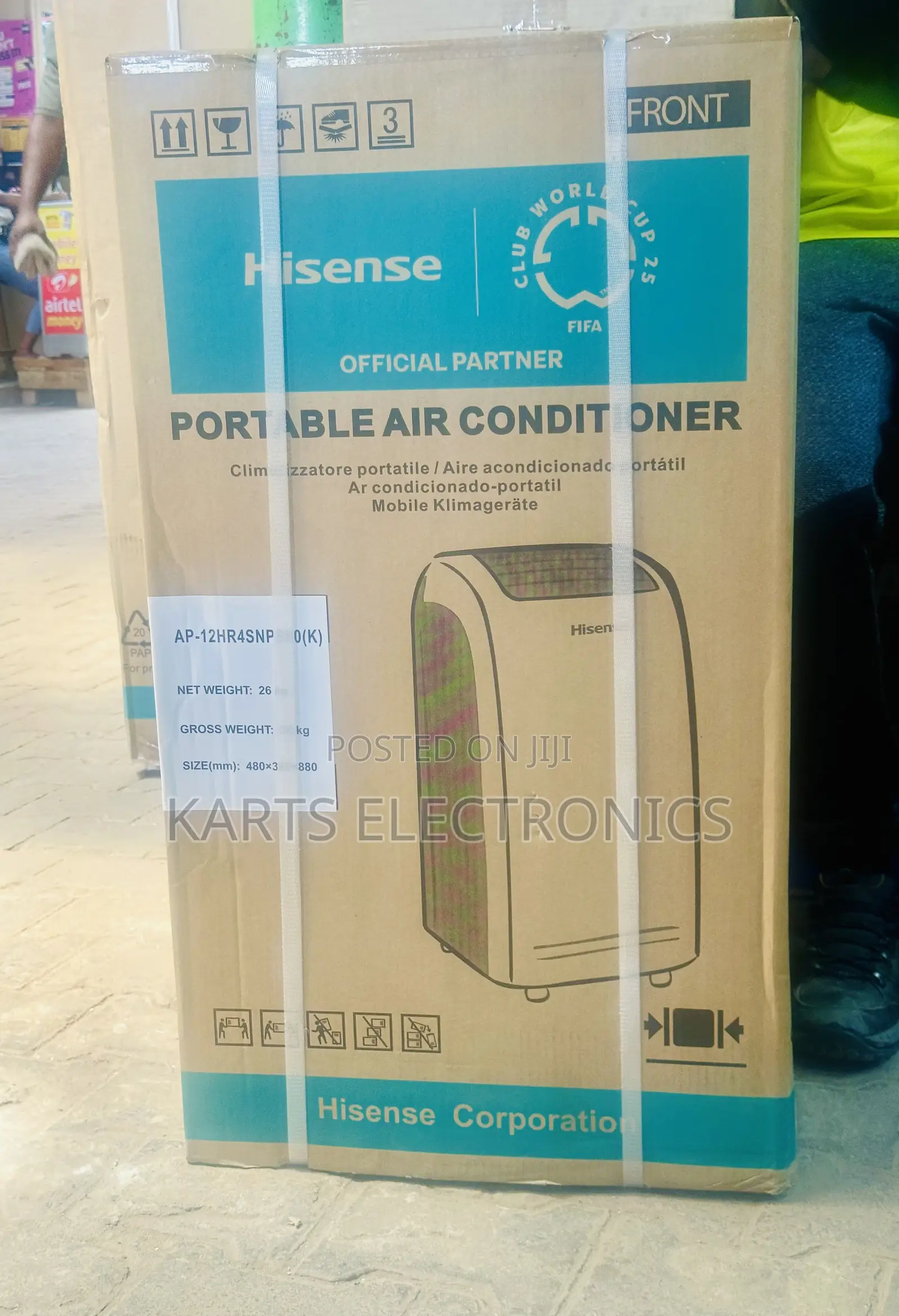 Hisense 12000Btu Portable Air Conditioner