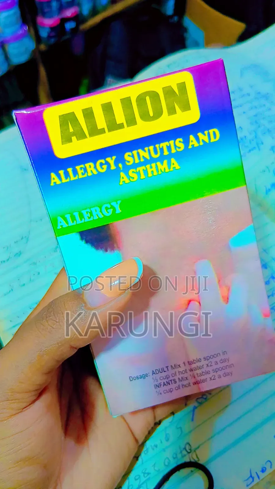 Allion for Allergy, Sinus and Asthma