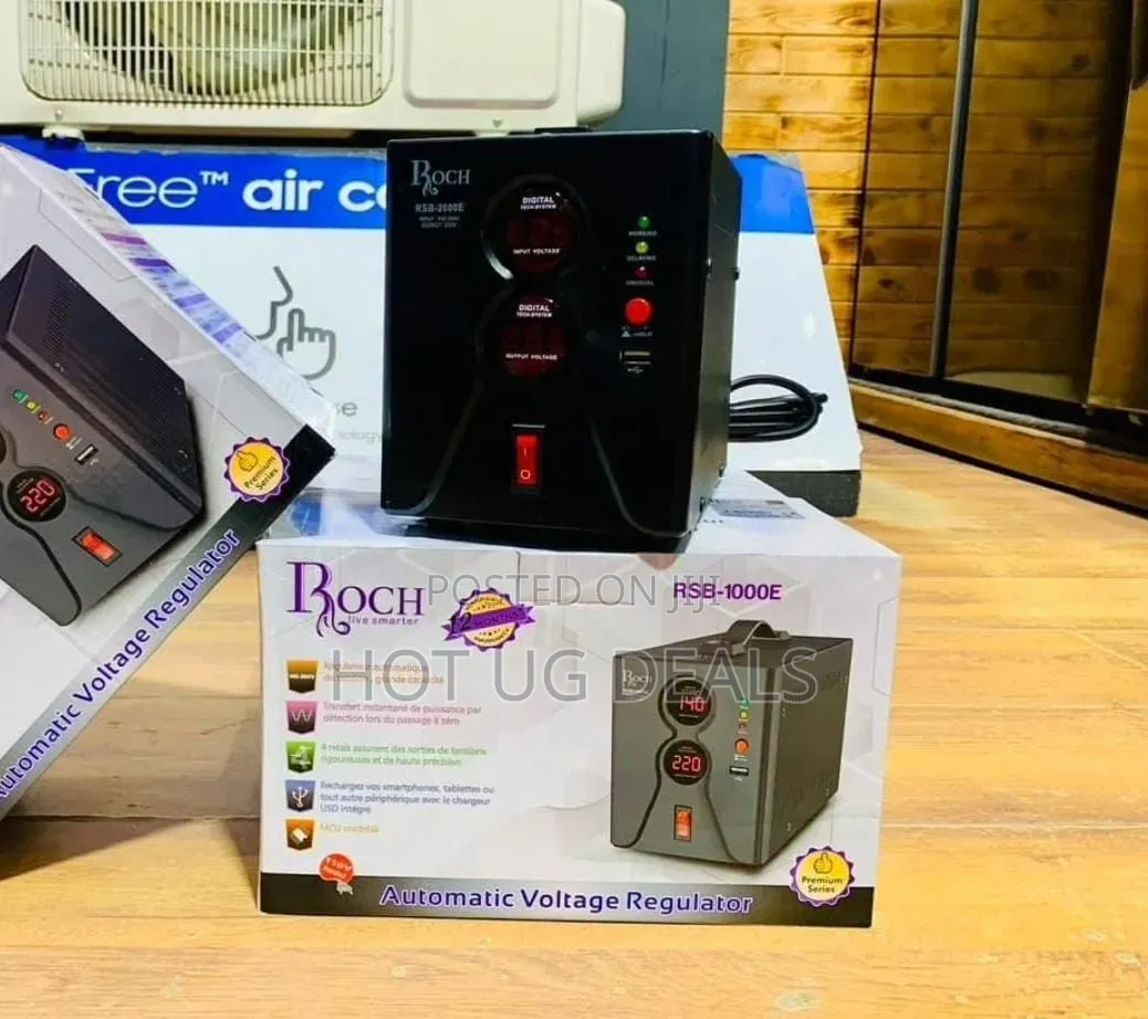Roch 1000W / 1000VA Digital Automatic Voltage Regulator (AVR)