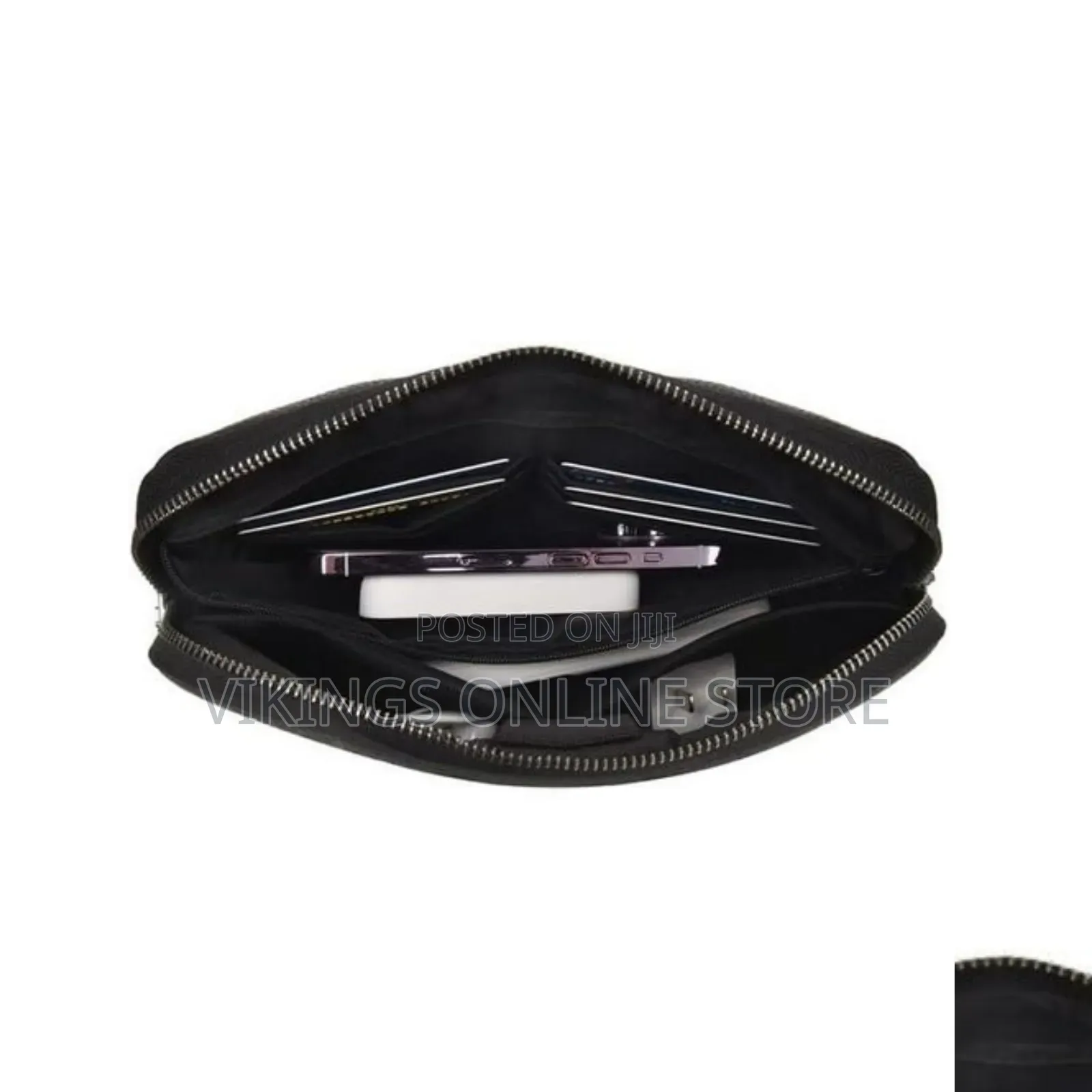 WiWU Alpha Anti-Theft Fingerprint Lock Clutch Bag