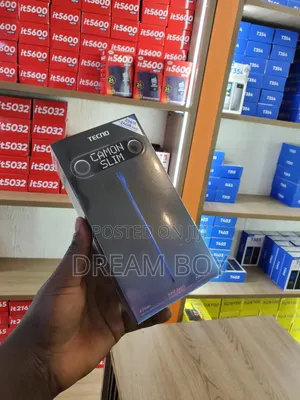 New Tecno Camon Slim 256 GB Black
