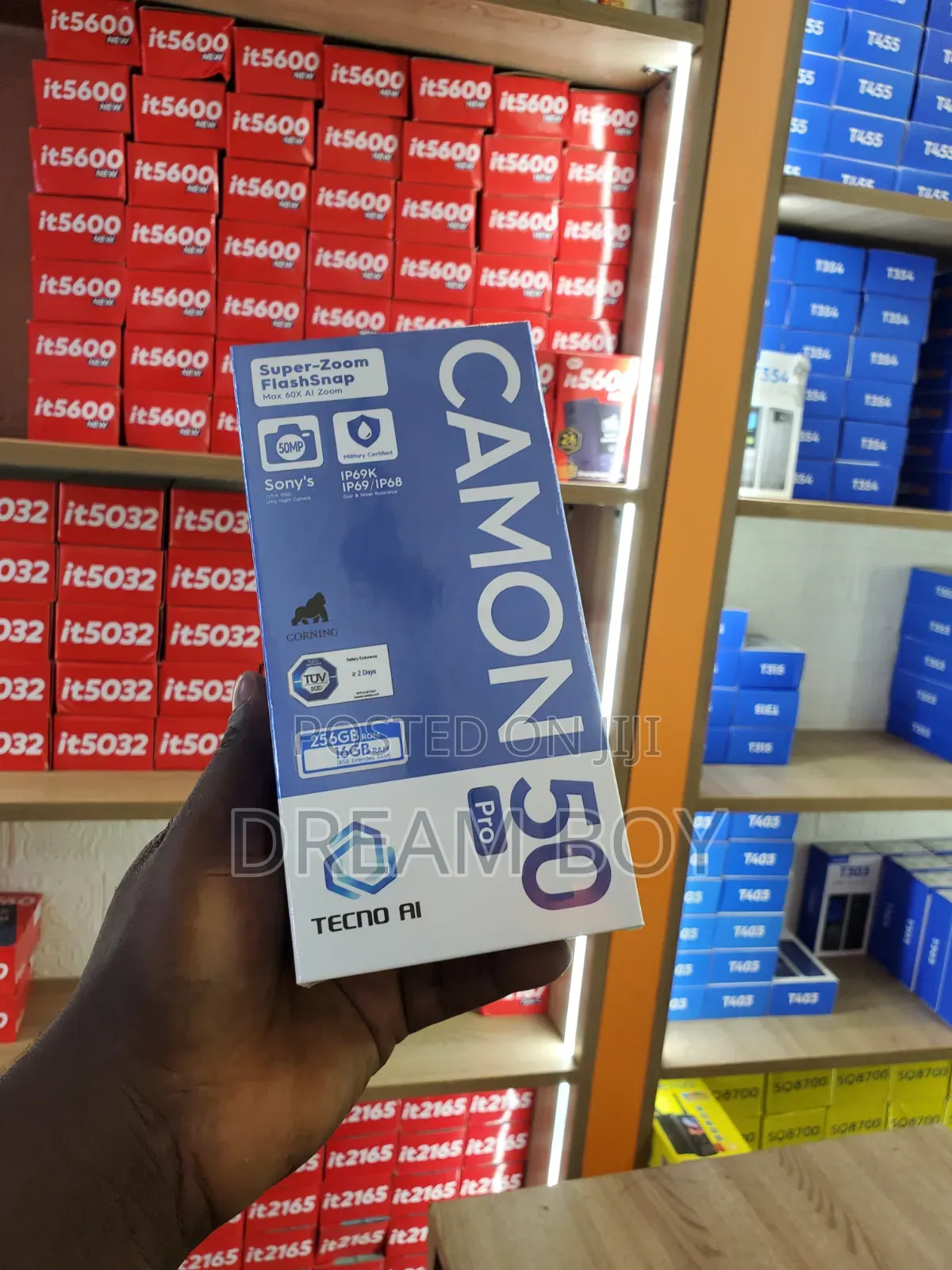New Tecno Camon 50 Pro 256 GB
