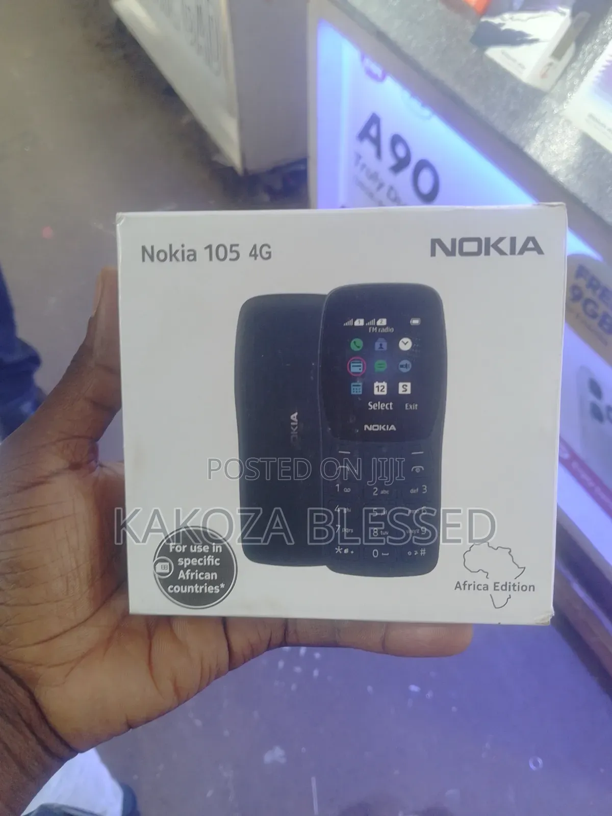 New Nokia 105 Black
