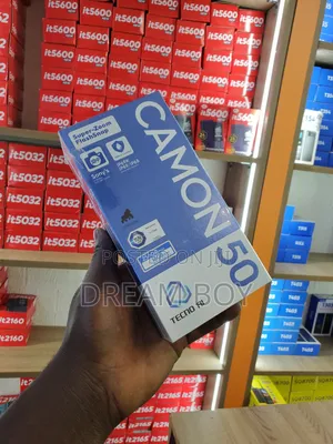 New Tecno Camon 50 256 GB Black