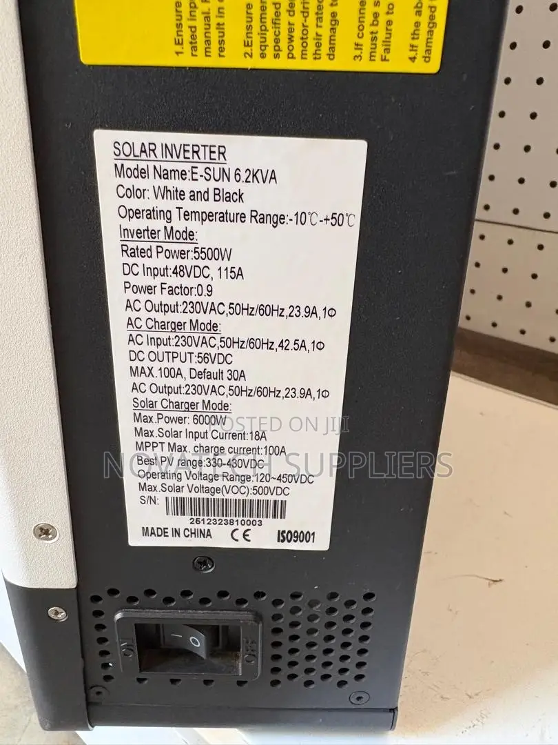 Sako E-Sun 6.2kva 5.5kw 48v Hybrid Solar Inverter