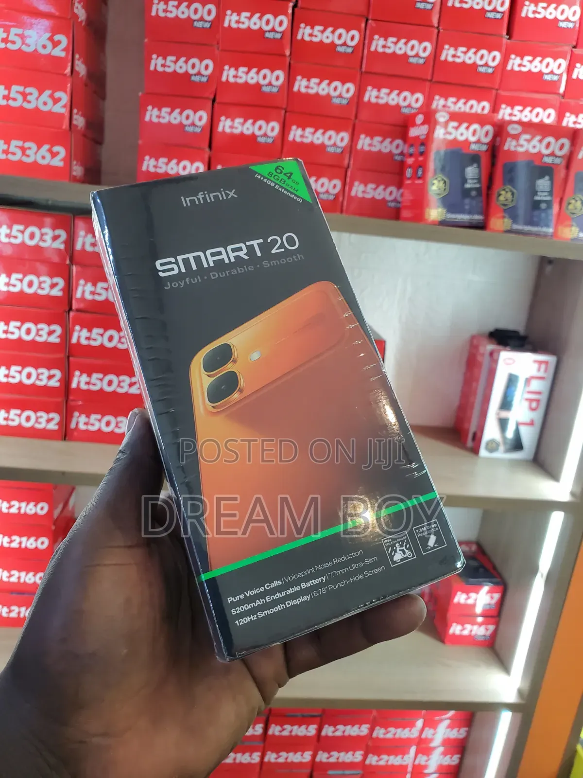 New Infinix Smart 20 64 GB Black