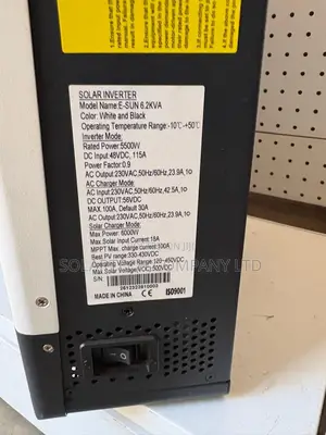Sako E-Sun 6.2kva 5.5kw 48v Hybrid Solar Inverte