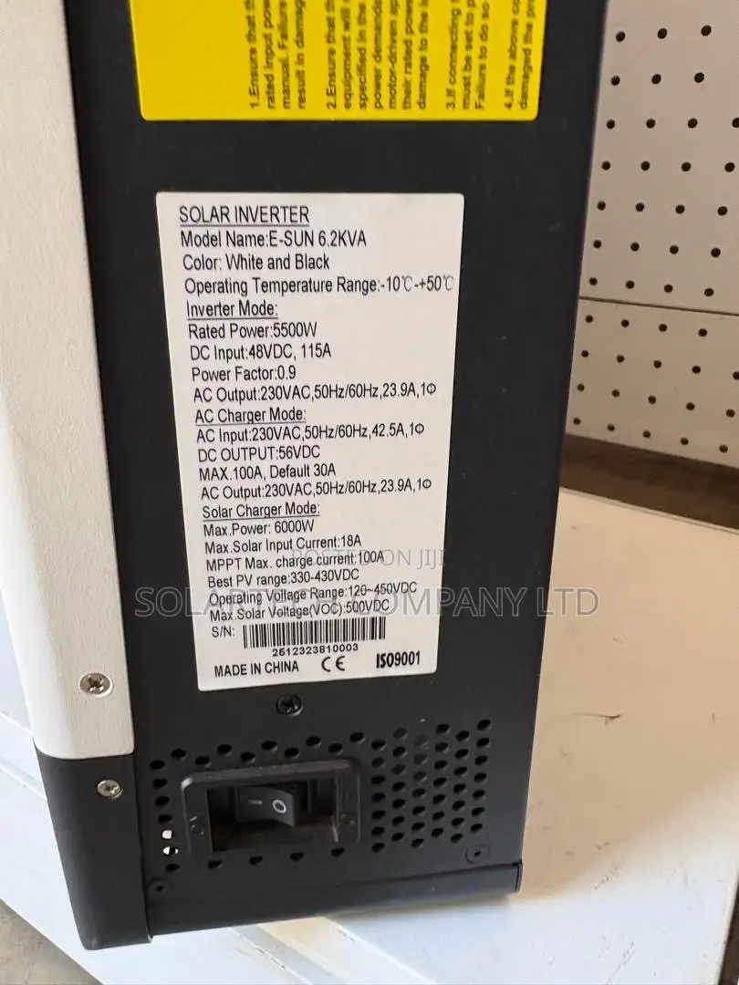Sako E-Sun 6.2kva 5.5kw 48v Hybrid Solar Inverte