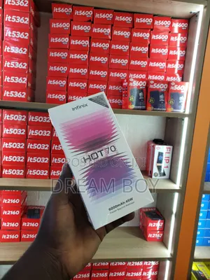 New Infinix Hot 70 128 GB Black