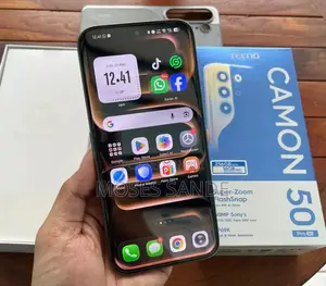 New Tecno Camon 50 Pro 256 GB Gray
