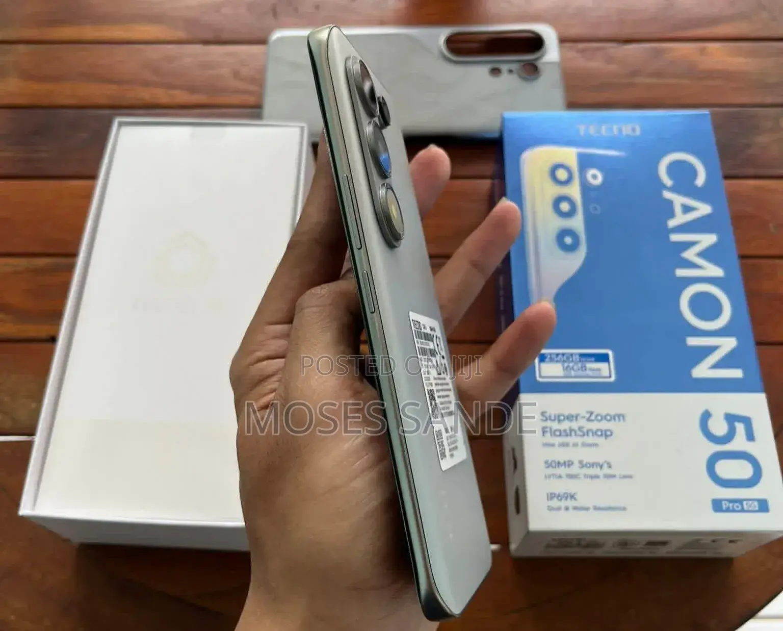 New Tecno Camon 50 Pro 256 GB Gray