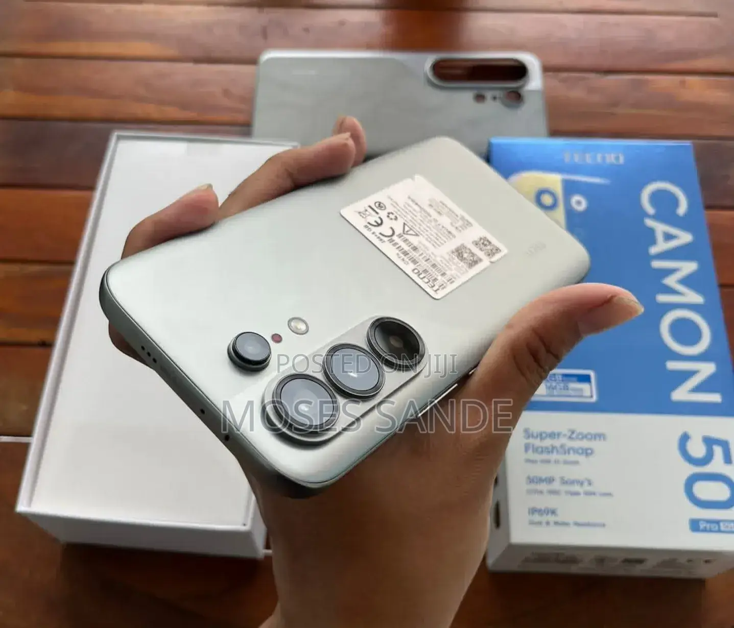 New Tecno Camon 50 Pro 256 GB Gray