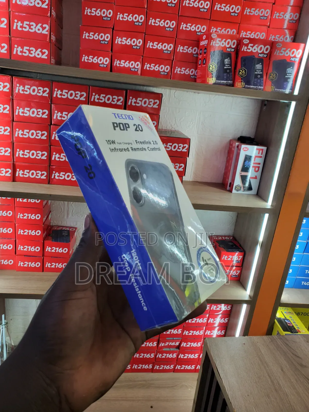 New Tecno Pop 20 128 GB Black