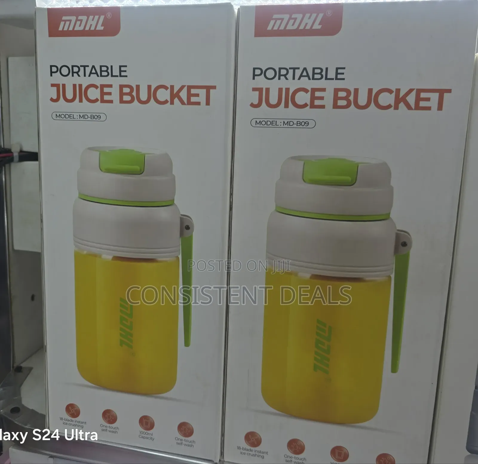 MDHL Portable Juice Bucket