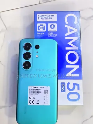 New Tecno Camon 50 Pro 256 GB Green