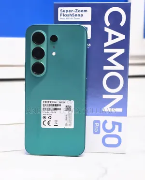 New Tecno Camon 50 Pro 256 GB Green