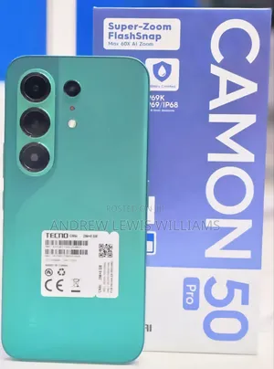 New Tecno Camon 50 Pro 256 GB Green