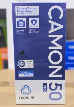 New Tecno Camon 50 Pro 256 GB Green
