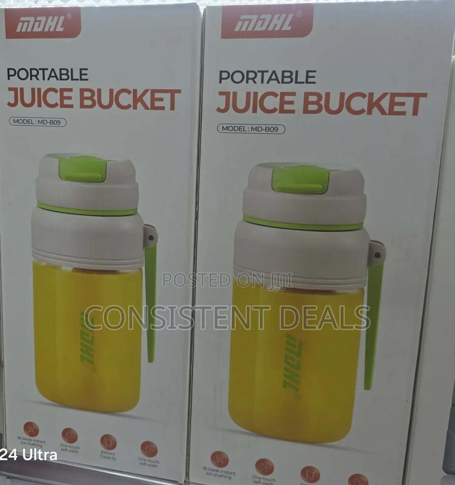 MDHL Portable Juice Bucket