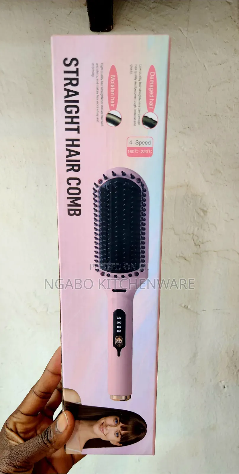 Straight Hair Comb .