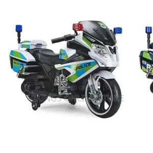 Kids' Electric Ride-on Police Motorcycles