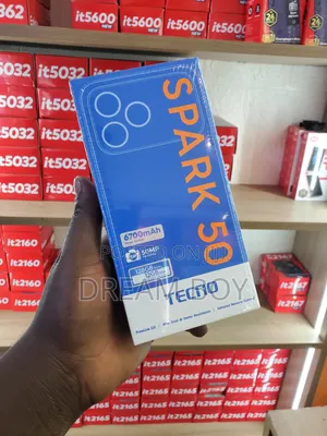 New Tecno Spark 50 128 GB Black