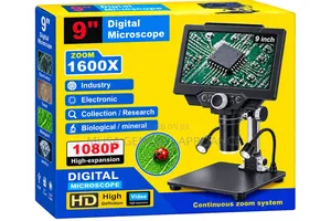 9" Digital Microscope – 1600x Zoom