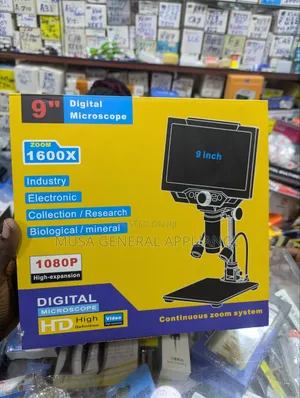 9" Digital Microscope – 1600x Zoom