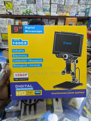 9" Digital Microscope – 1600x Zoom
