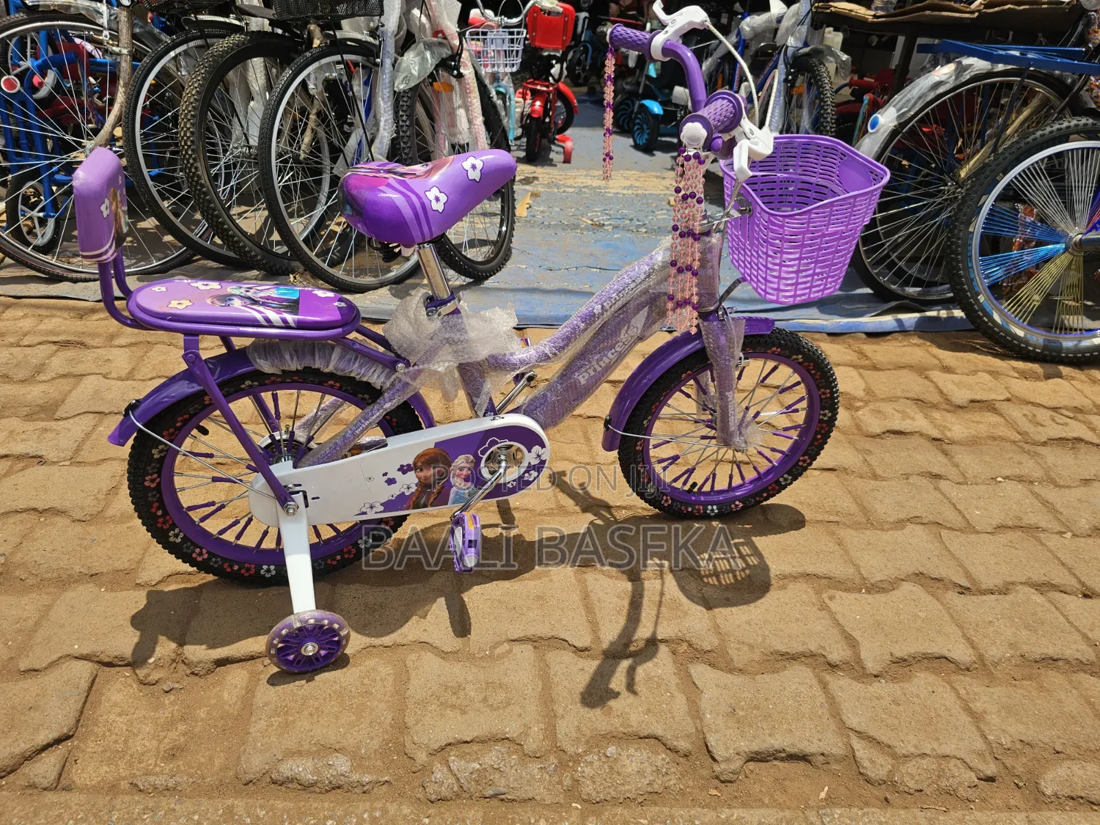 Kids Bike/Purple Girls Bicycle/3-7years