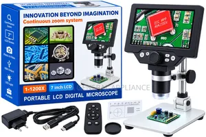 " Portable LCD Digital Microscope — 1–1200x