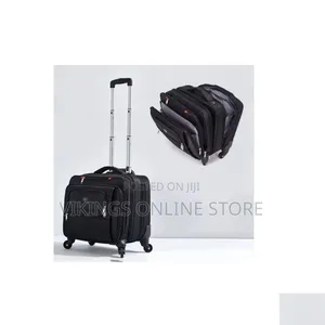 Soft-Sided Business Trolley Briefcase and Laptop Roller Case