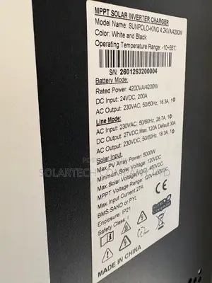 Sako 4.2kva 24v Inverter 450v Pv Input