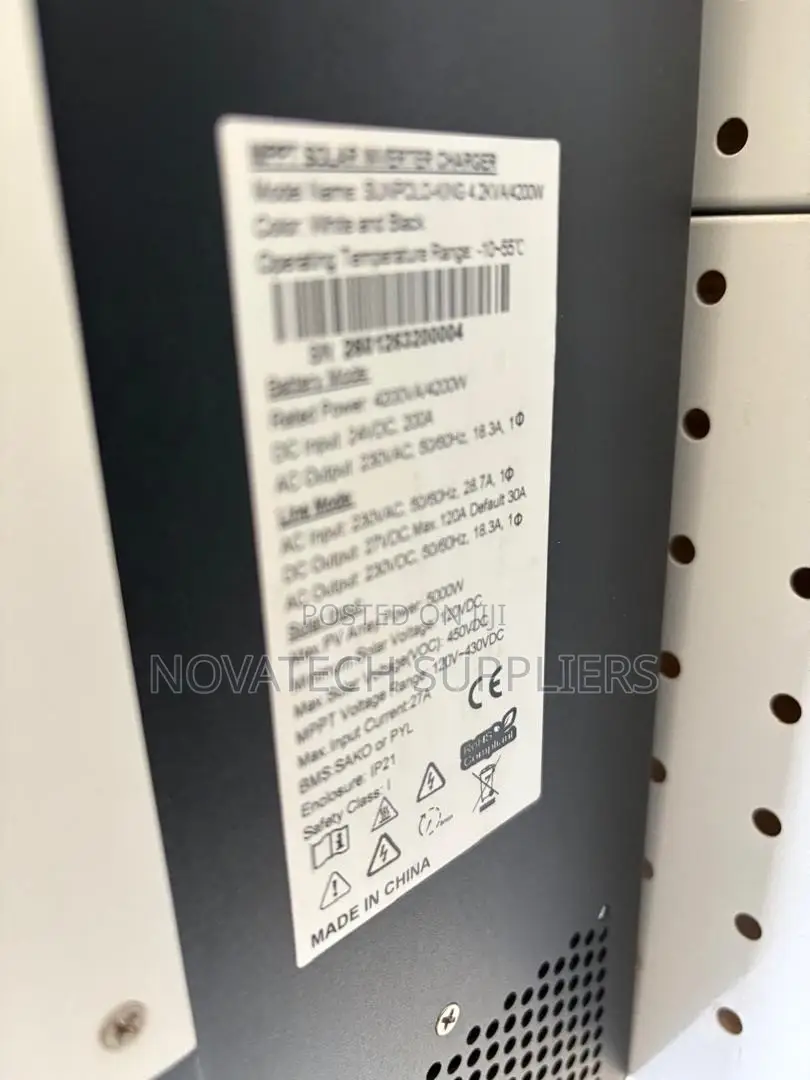Sako 4200w 24v Solar Inverter 120a MPPT