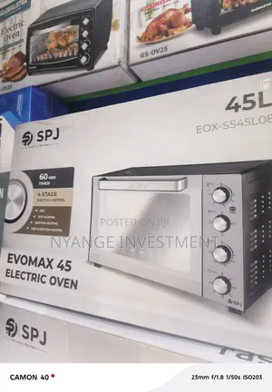 SPJ Evomax 45-Liter Electric Oven (Model EOX-SS45L08)