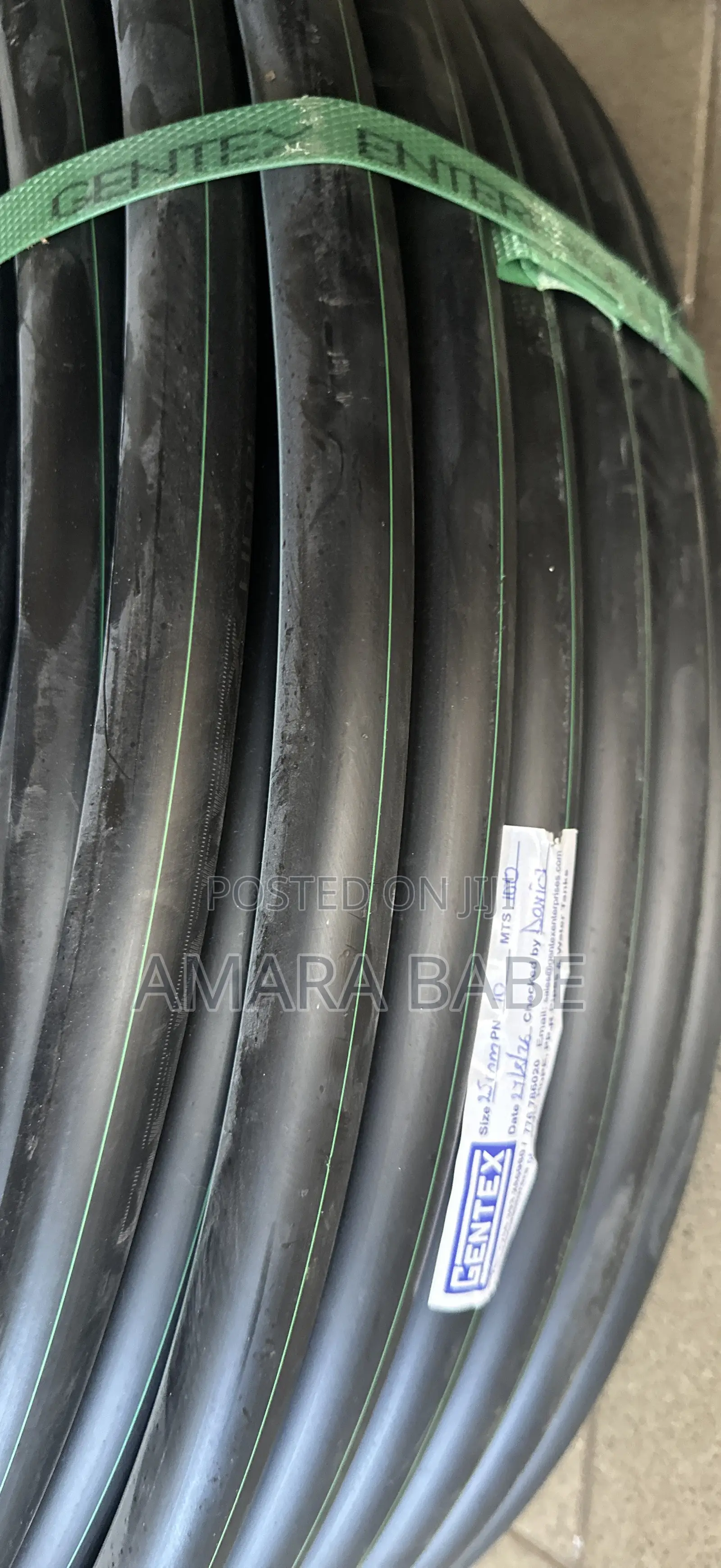 Pdpe Pipes Roll 1”( GENTEX)