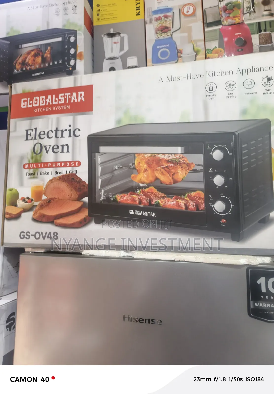 Globalstar GS-OV48 48L Multi-Purpose Electric Oven