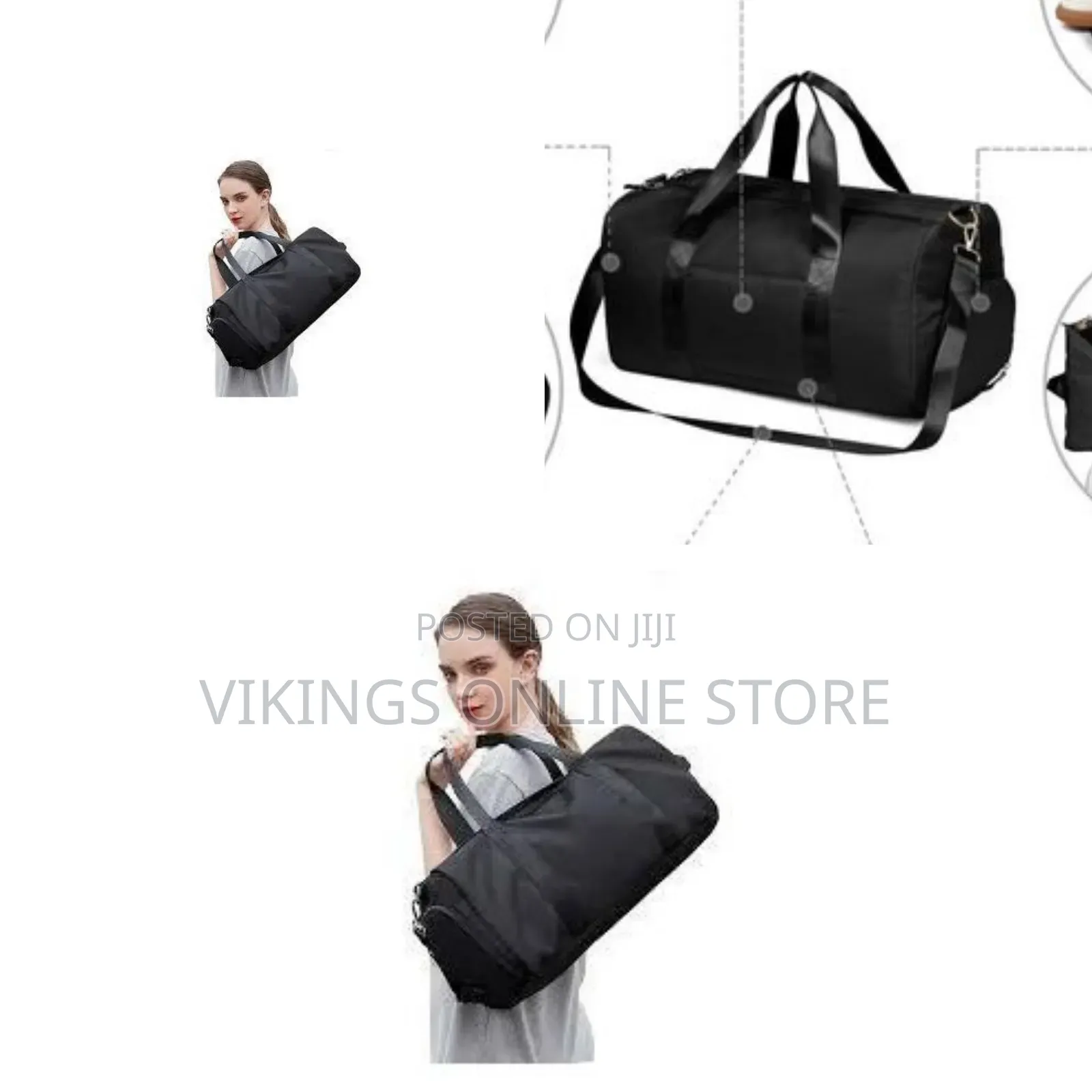 Multifunctional Sports Duffel Bag for Fitness,travel, and Active Use